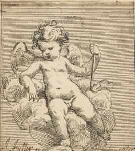 Bir Meşale Tutan Putto