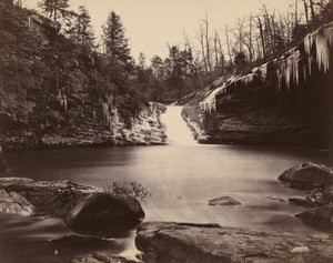 Lula Gölü, Yukarı Şelaleler, Gözcü Dağı, Georgia, 1864-1865. by Isaac H. Bonsall