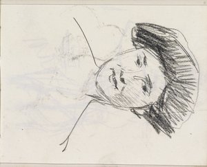 kadının kafası by Isaac Israels