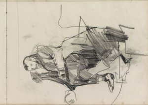 oturan adam by Isaac Israels