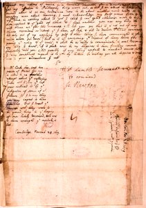 Isaac Newton tarafından yazılan mektup, 28 Kasım 1679