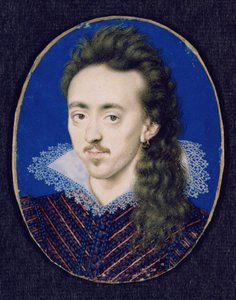 Dudley, 3. Lord Kuzey (1581-1666) by Isaac Oliver