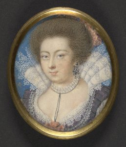 Elizabeth, Bohemya Kraliçesi, c.1615 by Isaac Oliver