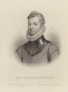 Sör Philip Sidney by Isaac Oliver