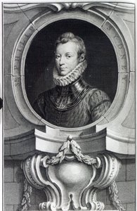 Sir Philip Sidney, Jacobus Houbraken tarafından oyulmuş, 1743 by Isaac Oliver