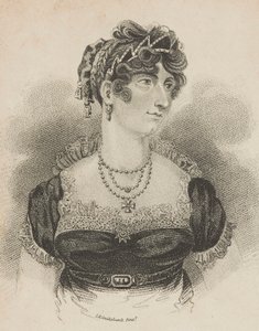 Ekselansları Galler Prensesi by Isaac Robert Cruikshank