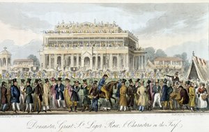 Le prix Saint Léger à Doncaster (les Course) - Charles Molloy Westmacott