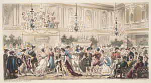 The Fancy Ball at the Upper Rooms, Bath, The English Spy