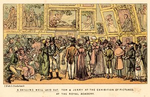İyi düzenlenmiş bir şilin by Isaac, Robert and George Cruikshank
