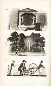 St Dunstan Kilisesi, Postacı, Mektup Taşıyıcı ve Bıçak Öğütücü by Isaac Taylor