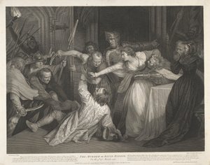 David Rizzio'nun 9 Mart 1566'da Öldürülmesi