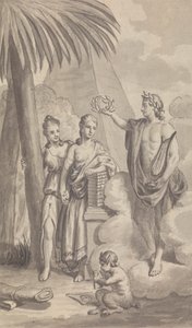 Kasaba ve Ülke Dergisi, Cilt için Ön Parça. 1778 için X by Isaac Taylor