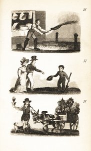 Sokakları Sulamak, Geçitteki Küçük Çocuk ve Saksı Adam by Isaac Taylor