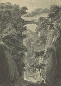 Kaya Köprüsü'nün görünümü by Isaac Weld