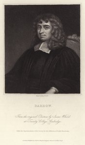 Isaac Barrow'un Portresi by Isaac Whood