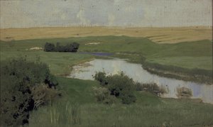 Küçük Nehir Istra, 1885-1886 by Isaak Ilyich Levitan