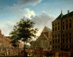 Nieuwe Kerk ve Belediye Binası