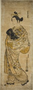 Üçlü Te Yoshiwara üyesi Edo-Ase t (Edo Yoshiwara üçlü çifti) by Ishikawa Toyonobu