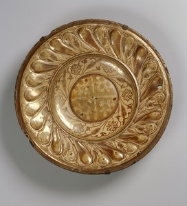Süslü tabak, Mağribi (fayans) by Islamic School