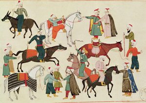 Ms 1671 Bir At Pazarı, c.1580 by Islamic School