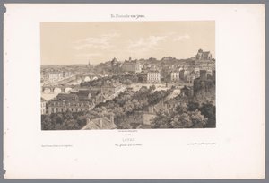 Laval viyadükünden Laval manzarası. Vue générale ödül du Viaduc (nesne üzerine başlık) Çağdaş Fransa (dizi başlığı) La France de nos jours (nesne üzerine dizi başlığı)