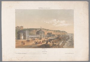 Dieppe kumarhanesinin görünümü Dieppe. Vue de Casino (nesne üzerindeki başlık) Çağdaş Fransa (dizi adı) La France de nos jours (nesne üzerine seri başlığı)