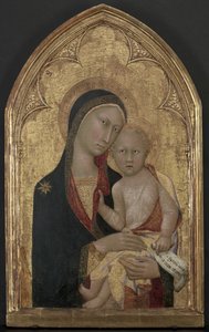 madonna ve çocuk by Israhel van Meckenem