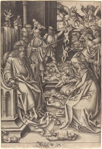 Masumların Katliamı, c. 14901500. by Israhel van Meckenem