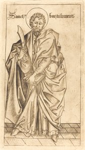 Aziz Bartholomeos, c. 14701480. by Israhel van Meckenem