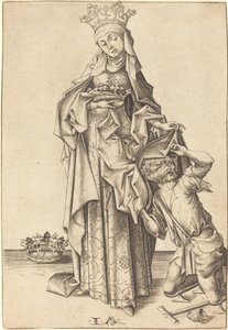 Thüringen Aziz Elizabeth by Israhel van Meckenem