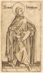 Aziz Matthias, c. 14701480. by Israhel van Meckenem