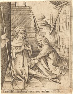 Aziz Roch, c. 14901500. by Israhel van Meckenem