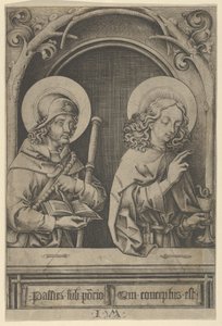 Havarilerden St. James the Greater ve St. John. by Israhel van Meckenem