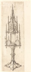 Gotik Bir Canavar by Israhel van Meckenem after Master W with the Key