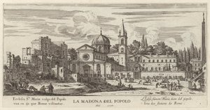 Madona del Popolo by Israël Silvestre