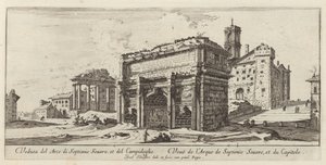 Septimio Severo Kemeri ve Campidoglio