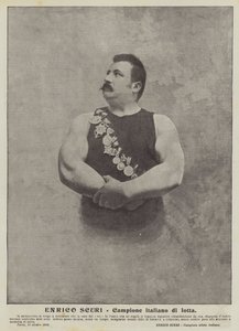 Enrico Scuri, İtalyan güreş şampiyonu