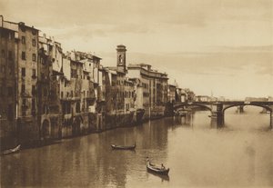 Firenze / Floransa: Ponte a S Trinita ile Arno
