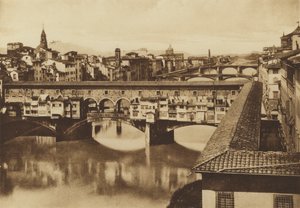 Firenze / Floransa: Köprüler, Vecchio, S Trinita, Carraia ve di Ferro alle Cascine ile Lungarno