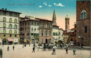 Floransa, Piazza Della Signoria by Italian Photographer