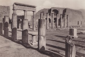 Foro Triangolare, Üçgen Forum (s/b fotoğraf) by Italian Photographer