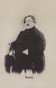 Gioachino Rossini, İtalyan besteci by Italian Photographer