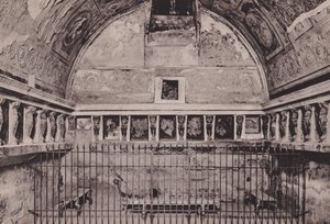 Interno Dei Bagni Del Foro, Forum Hamamı İçi (s/b fotoğraf) by Italian Photographer
