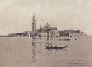 Isola S Giorgio (s/b fotoğraf) by Italian Photographer