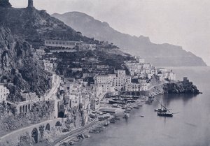 İtalya: Amalfi (s/b fotoğraf) by Italian Photographer