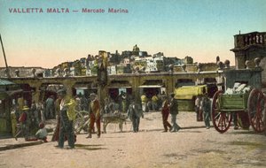 Marina pazarı, Valetta (renkli fotoğraf) by Italian Photographer
