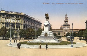 Milano, İtalya, Foro Bonaparte, Palazzo Dell Eden by Italian Photographer