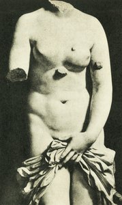 Müze, Syracusan Venüsü, MÖ 3. yüzyıl Credesis (b/w fotoğraf) by Italian Photographer