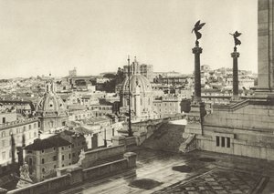Anıttan Victor Emanuel'e Panorama by Italian Photographer