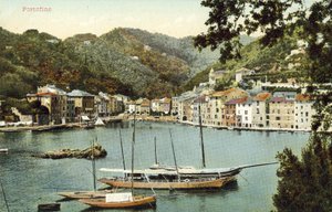 Portofino, İtalya (renkli fotoğraf) by Italian Photographer